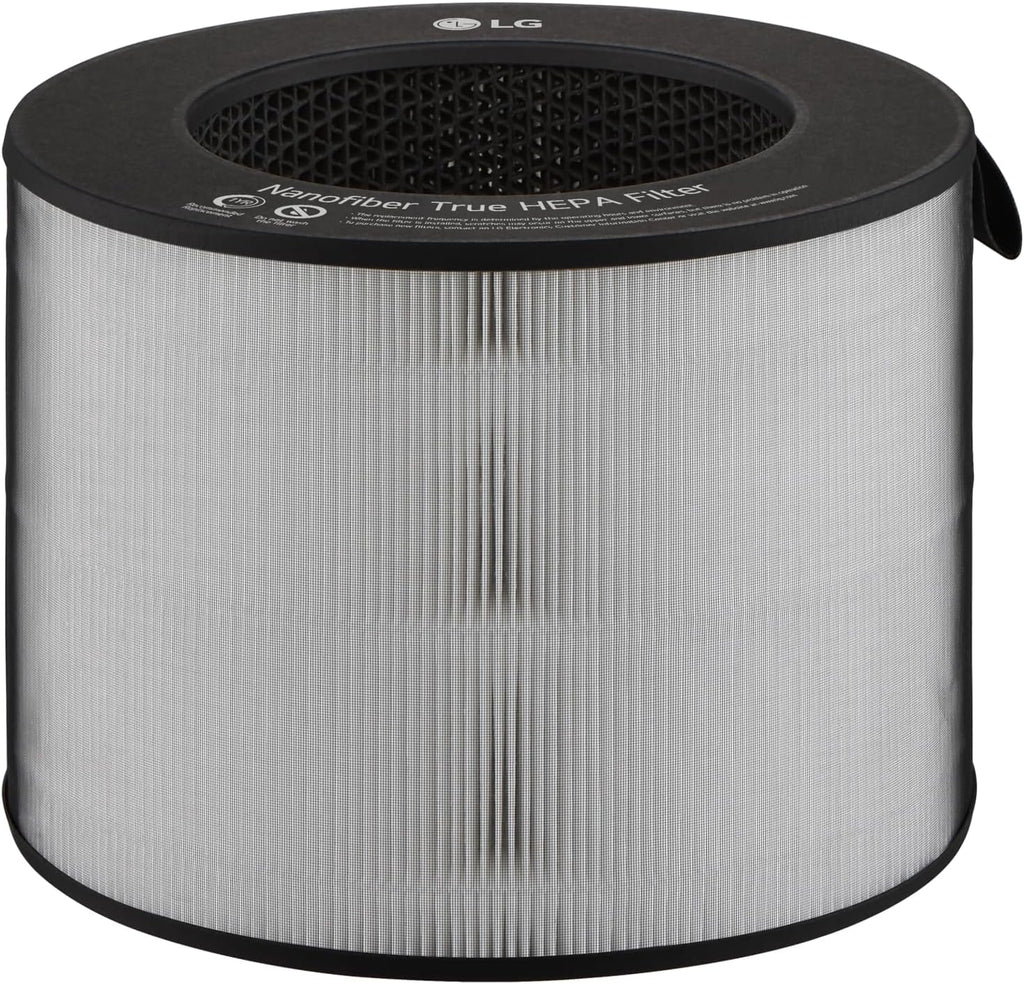 LG PuriCare AeroTower Air Purifier Fan for Home, Large and Small Room, Bedroom, with True HEPA Filter, Multiple Airflow Options, WiFi, Air Quality Monitor, Low Noise, NanoFiber