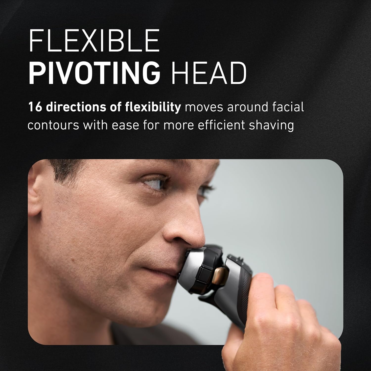 Panasonic ARC5 Electric Razor for Men Face, Wet & Dry Shavers with Foil Shaver, Pop-up Trimmer, Ultra-Fast 5-Blade, Smart Shave Sensor, 16D Flexible Pivoting Head - ES-ALV6HS (Silver)