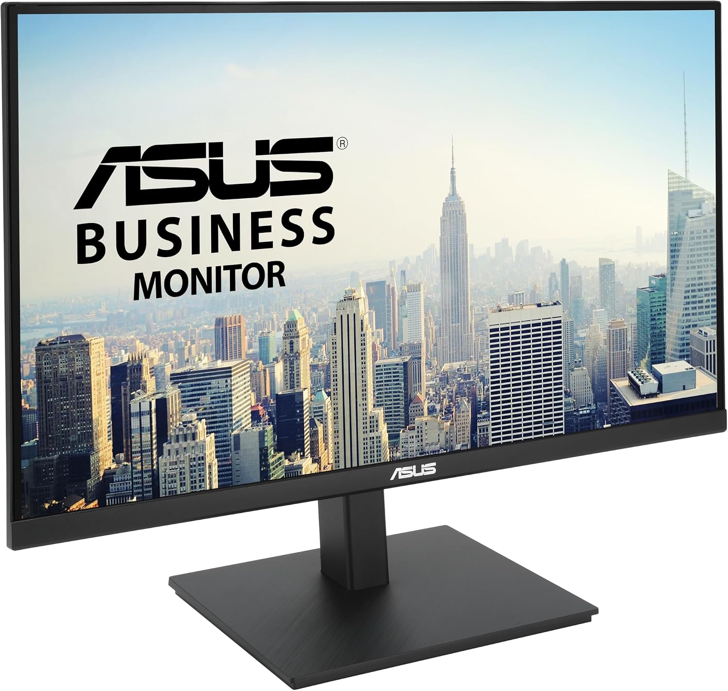 ASUS 27' 4K Business Monitor (VA27UQSB) - UHD (3840 x 2160), IPS, Frameless, HDR10, DisplayPort, Dual HDMI, Speakers, Eye Care, Ergonomic, pivot, swivel, height adjustable, DisplayWidget, 3yr warranty