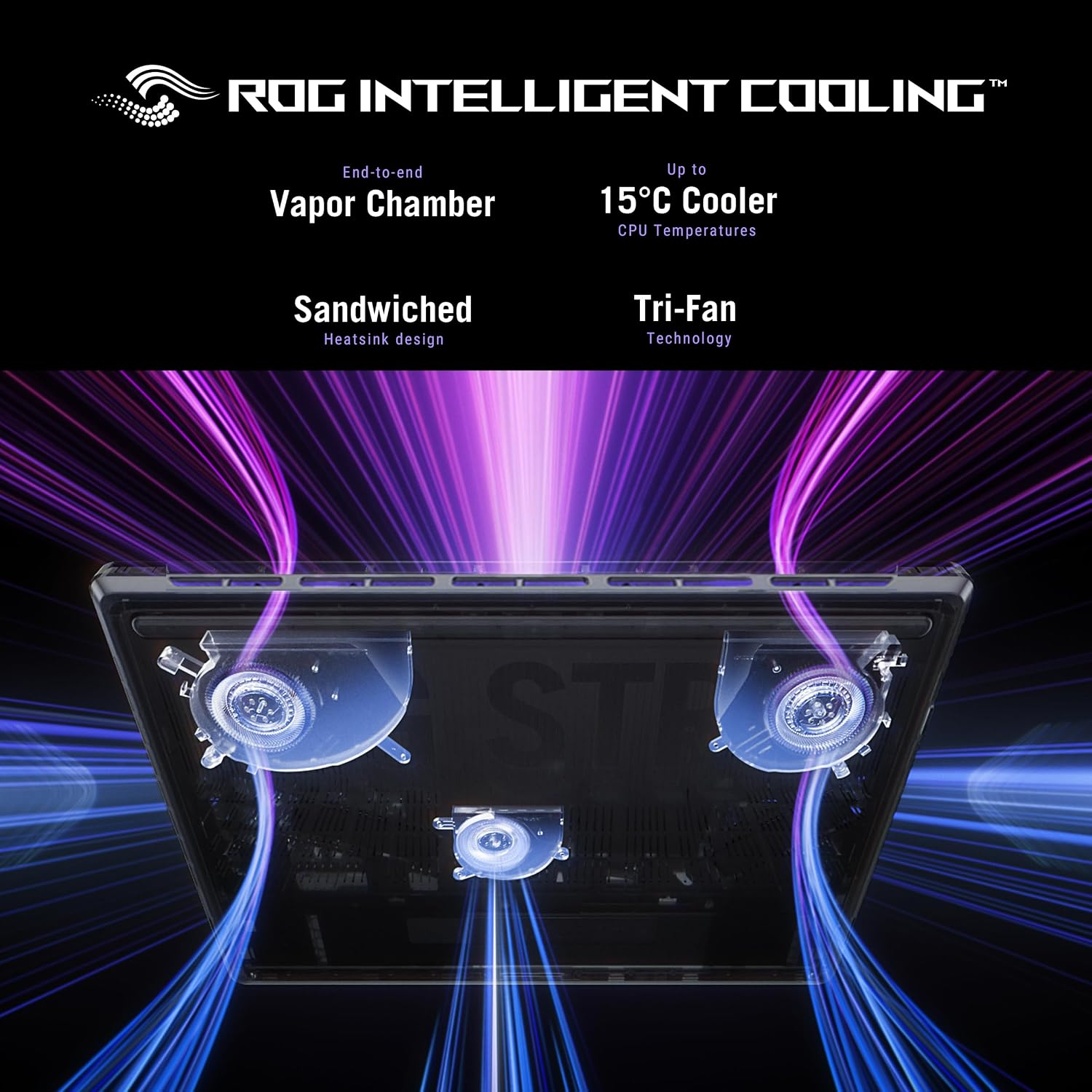 ASUS ROG Strix G16 (2025) Gaming Laptop, 16' FHD+ 16:10 165Hz/3ms Display, NVIDIA® GeForce RTX™ 5060 Laptop GPU, Intel® Core™ i7 Processor 14650HX, 16GB DDR5, 1TB Gen 4 SSD, Wi-Fi 7, Windows 11 Home