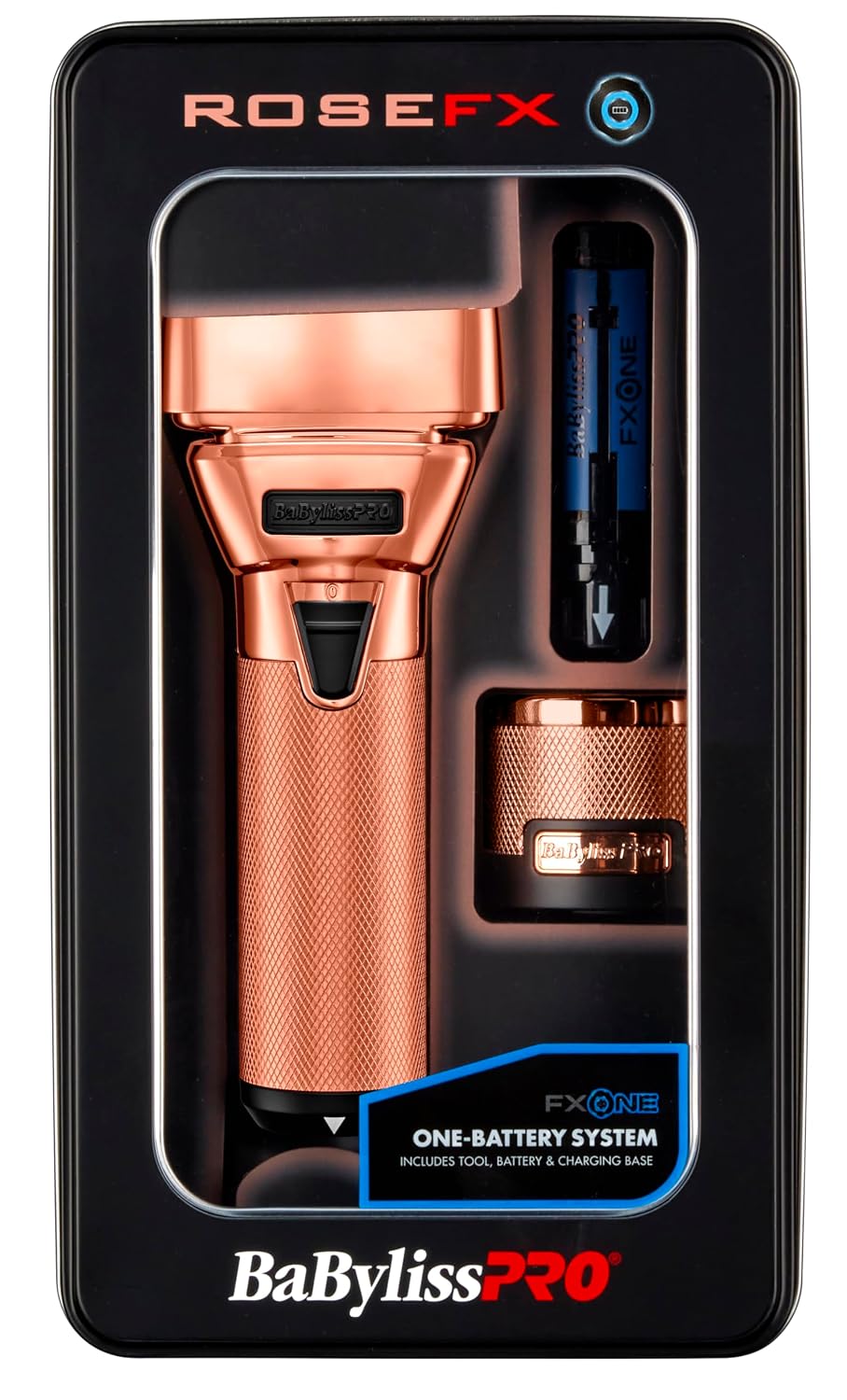BaBylissPRO FXONE Double Foil Stick Shavers with interchangeable battery