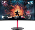 acer Nitro 27' Full HD 1920 x 1080 1500R Curve PC Gaming Monitor | AMD FreeSync Premium | 165Hz Refresh | 1ms (VRB) | ZeroFrame Design | 1 x Display Port 1.4 & 2 x HDMI 2.0 Ports ED270R Mbmiiphx