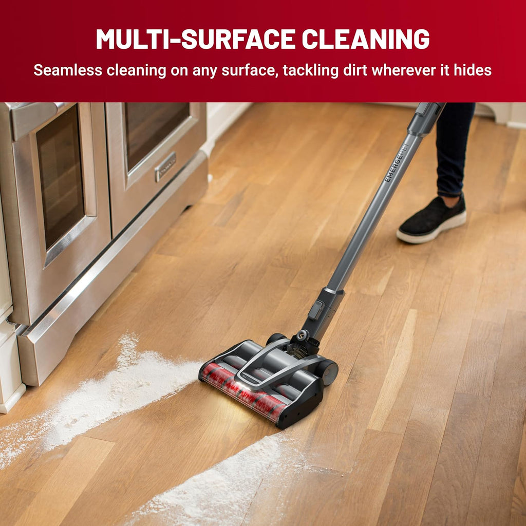 Hoover ONEPWR WindTunnel Emerge Pet+ Cordless Stick Vacuum Cleaner, Lightweight Stick Vac, Powerful and Quiet Cleaning, Self Standing, No Wall Mount Required, Cordless Vacuum Cleaners for Home Use