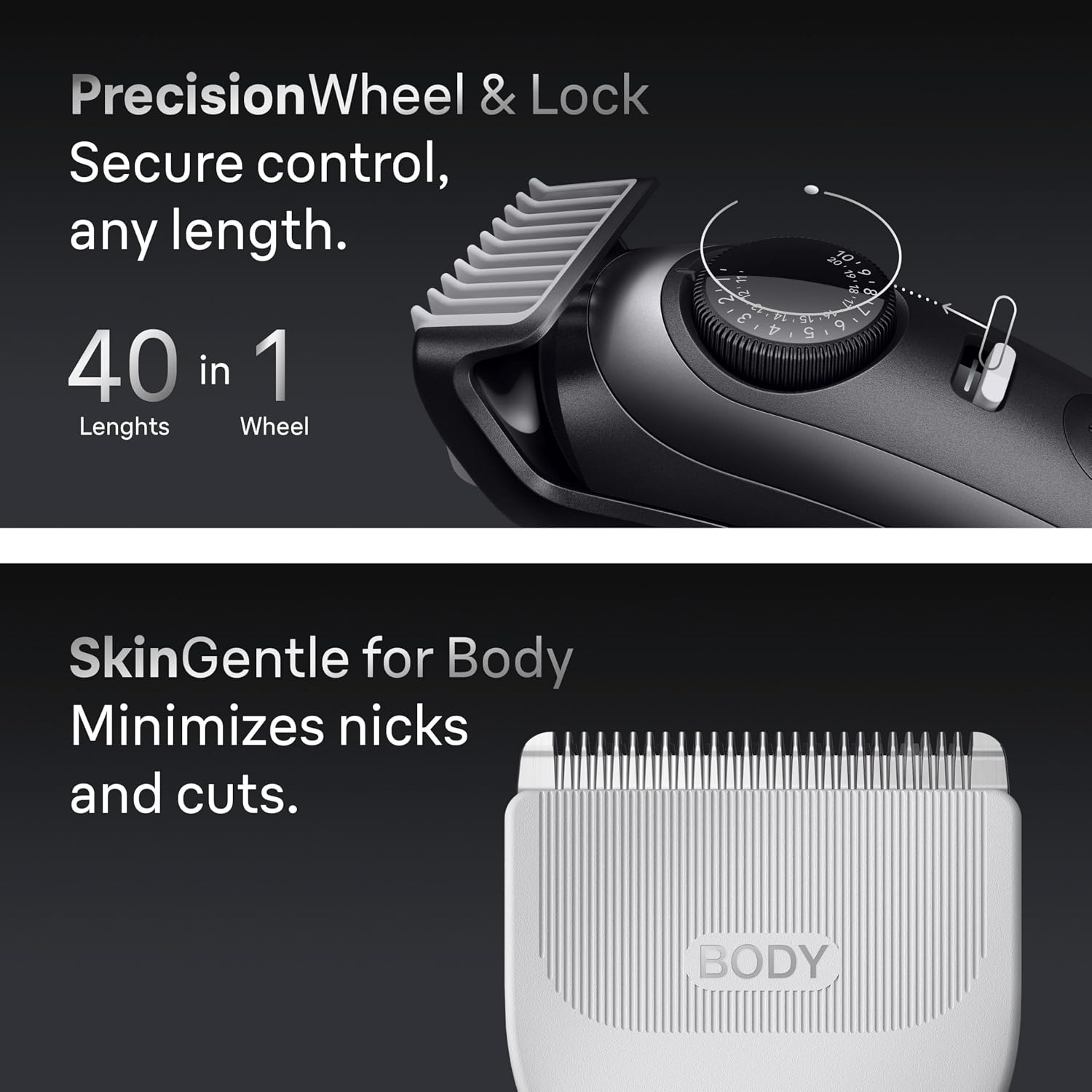 Braun Series 9 All-in-One Beard & Body Grooming Kit for Men, Cordless Trimmer, Hair Clippers & Shaver for Face, Hair & Body with Gillette Labs Razor, AIO 9535