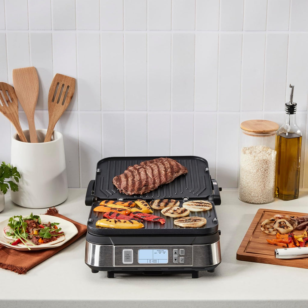 Cuisinart Griddler® with Smoke-Less Mode, GR-6SNAS