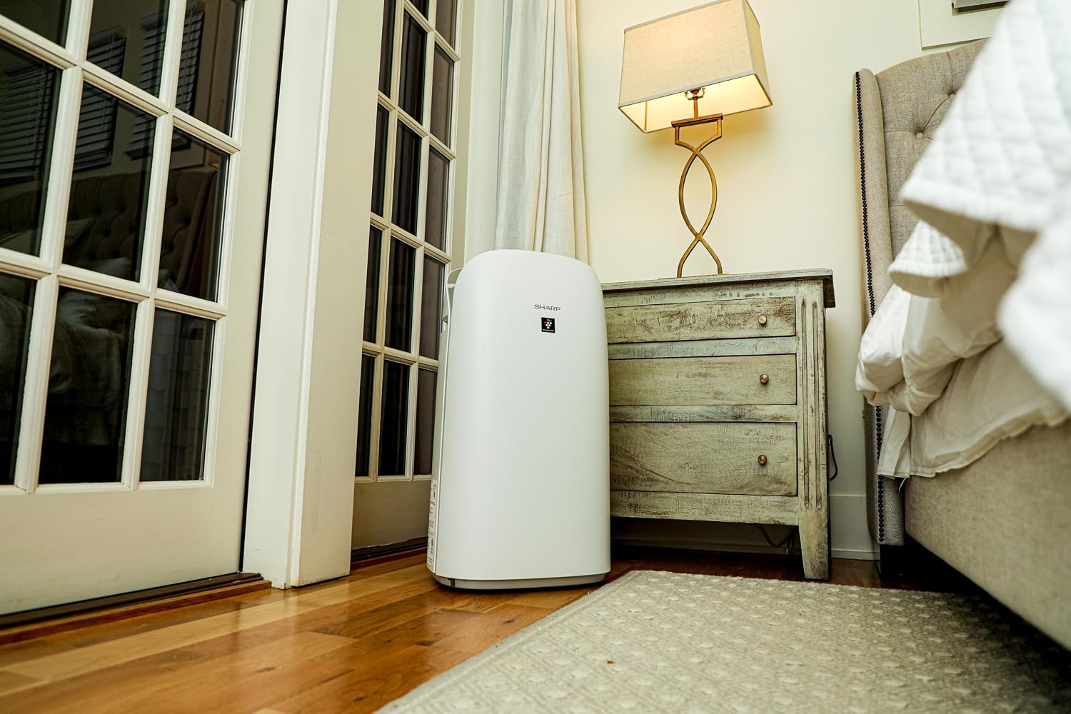 SHARP Smart Air Purifier with Humidifier Combo – Covers up to 1,913 sqft in one hour, Compatible w/Alexa & Google Asst. Energy Star 3.0, True HEPA Filter for Large Room, Bedroom - KCP70UW