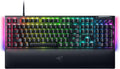 Razer BlackWidow V4 Mechanical Gaming Keyboard: Yellow Switches Linear & Silent - Chroma RGB - 6 Macro Keys - Magnetic Wrist Rest - Doubleshot ABS Keycaps - Roller & Media Keys - Snap Tap