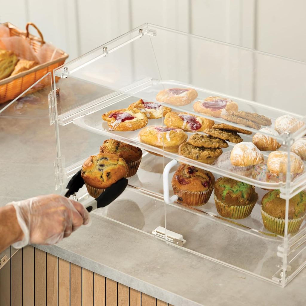 Winco Acrylic Display Case, 2 Tray