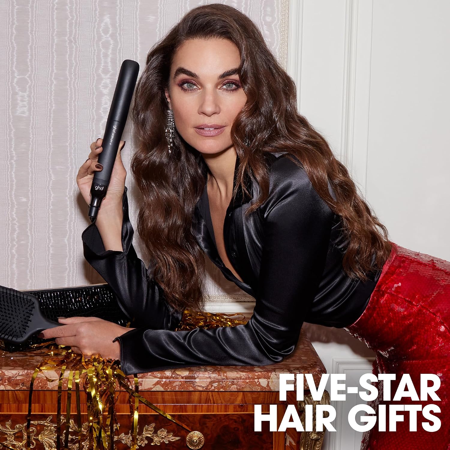 ghd Platinum+ Styler ― 1' Flat Iron Hair Straightener, Professional Ceramic Hair Styling Tool for Stronger Hair, More Shine, & More Color Protection