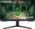 SAMSUNG 25' Odyssey G4 Series FHD Gaming Monitor, IPS, 240Hz, 1ms, G-Sync Compatible, AMD FreeSync Premium, HDR10, Ultrawide Game View, DisplayPort, HDMI, Fully Adjustable Stand, LS25BG402ENXGO