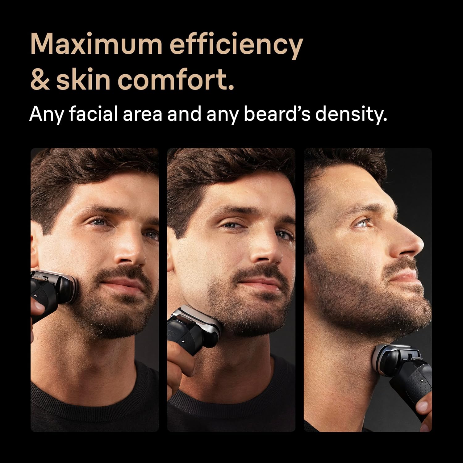 Braun Series 9 PRO+ Electric Shaver, Pro SensoAdapt, 6in1 SmartCare Center, Wet & Dry Razor, 9660CCPS, Black