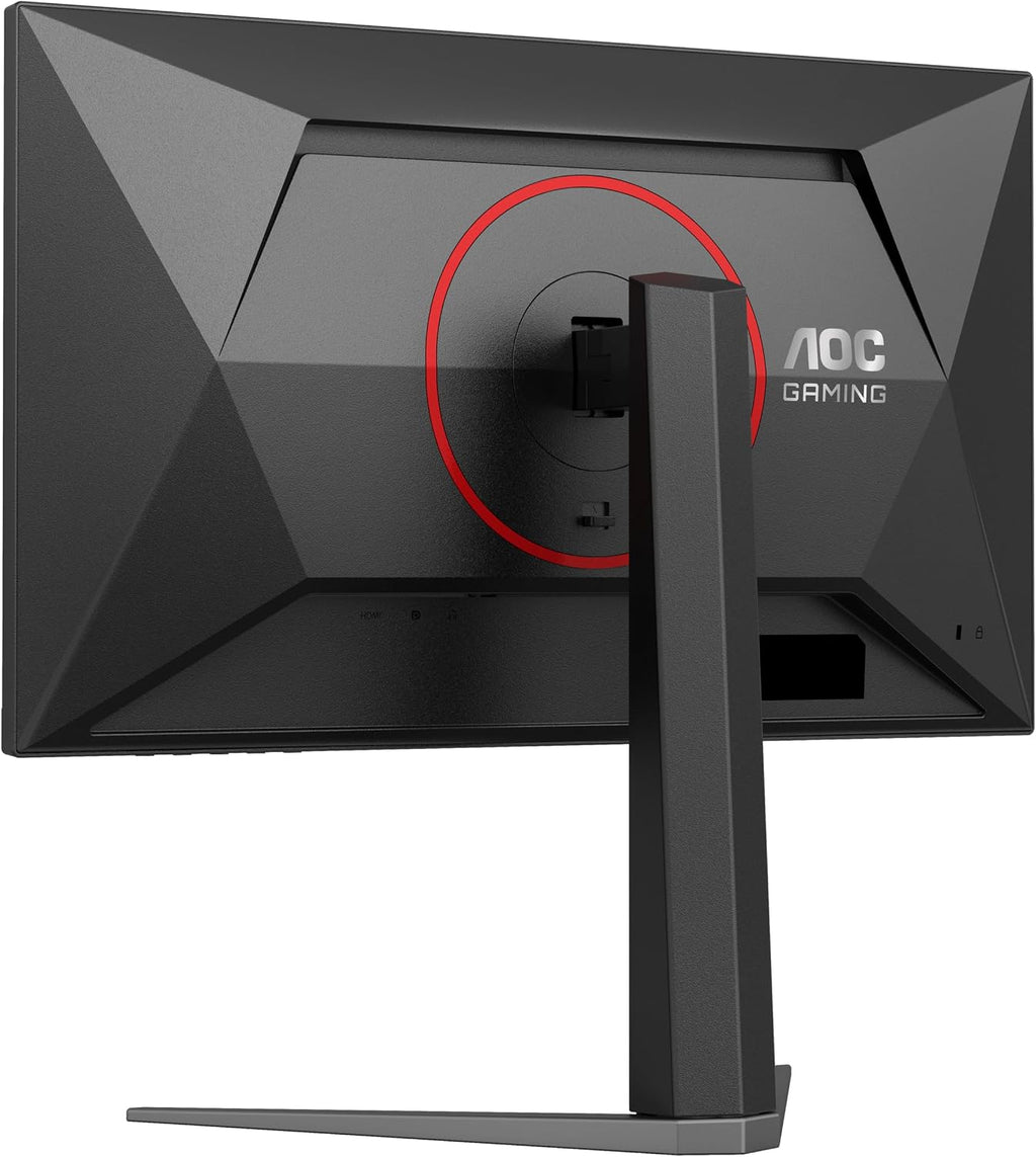 AOC 24G4 24' Gaming Monitor, Full HD 1920x1080 IPS Panel, 180Hz 1ms, 1x HDMI 2.0, 1x Display Port, Adaptive-Sync, Audio Earphone Out, Console Gaming Ready, 3-Year Zero-Bright-Dot