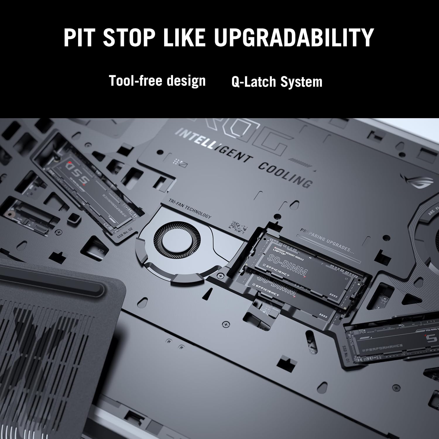 ASUS ROG Strix G16 (2025) Gaming Laptop, 16' FHD+ 16:10 165Hz/3ms Display, NVIDIA® GeForce RTX™ 5060 Laptop GPU, Intel® Core™ i7 Processor 14650HX, 16GB DDR5, 1TB Gen 4 SSD, Wi-Fi 7, Windows 11 Home