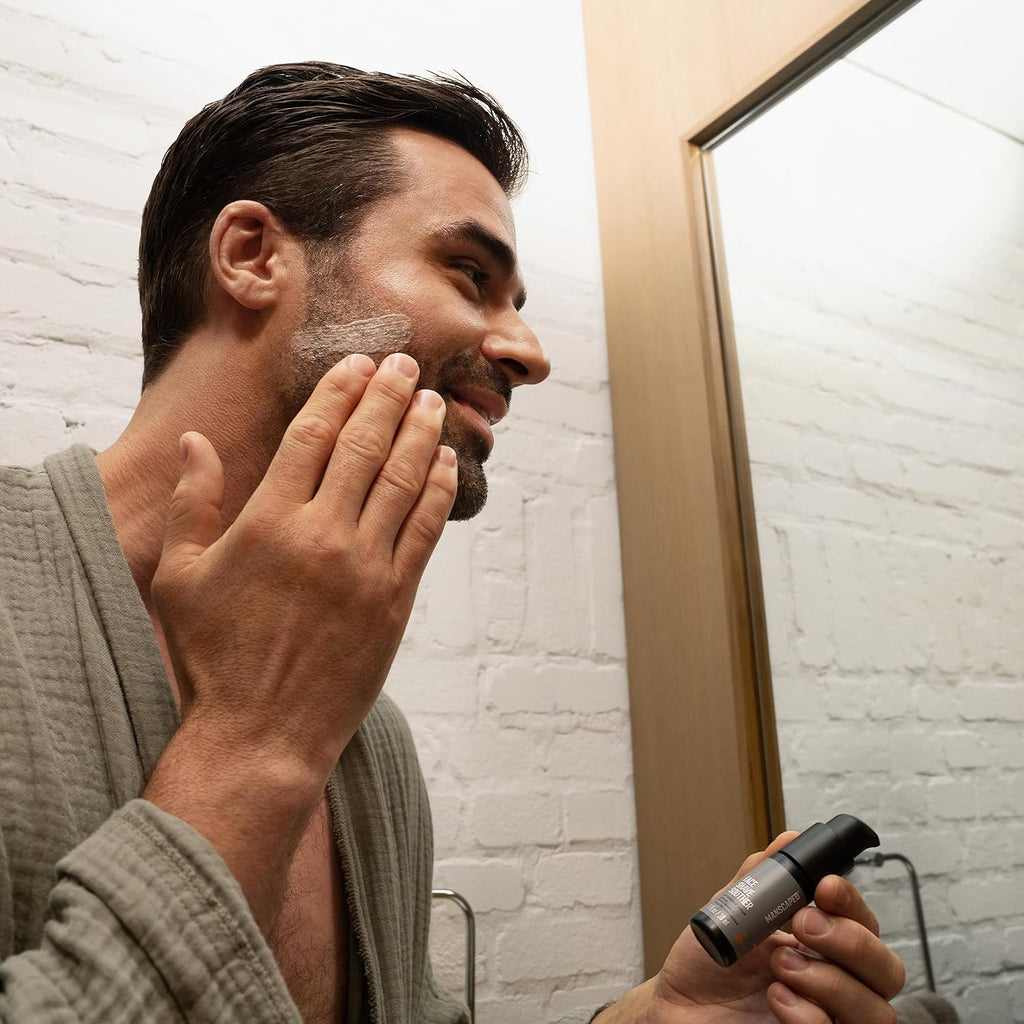 MANSCAPED® The Chairman™ PRO Package - Men's Electric Face Shaver with Two Interchangeable Blades, SkinSafe® Four-Blade Foil & Stubble Trimmer, Power Shave Gel, Face Shave Soother Aftershave