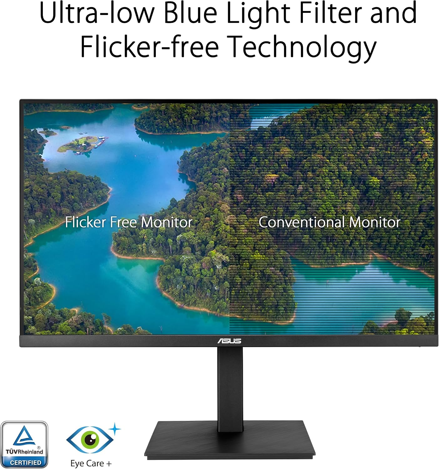 ASUS 27' 4K Business Monitor (VA27UQSB) - UHD (3840 x 2160), IPS, Frameless, HDR10, DisplayPort, Dual HDMI, Speakers, Eye Care, Ergonomic, pivot, swivel, height adjustable, DisplayWidget, 3yr warranty