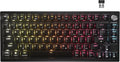 Corsair K65 Plus Wireless 75% RGB Hot-Swappable Mechanical Gaming Keyboard – Pre-Lubricated MLX Fusion Tactile Switches – Dual-Layer Sound Dampening – PBT Keycaps – QWERTY NA – Black