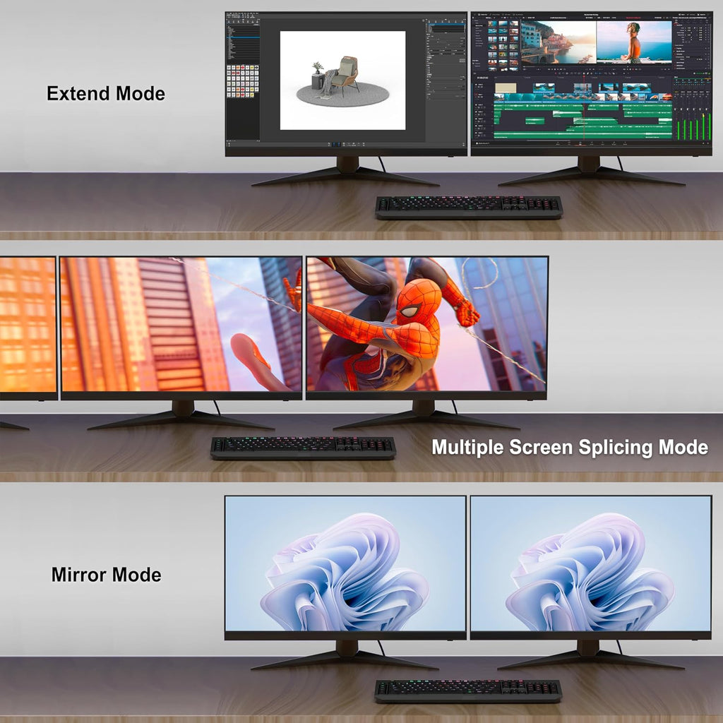 RUIPRO 8K Detachable Full Fiber Optic Armored 8K60Hz Cable 1.4 100FT, 32.4 Gbps, Supports 4K@144Hz, HDR, HDCP 2.2&2.3, FreeSync & G-Sync, Compatible with RTX 4090/3090 Ti/RX 7900 XTX