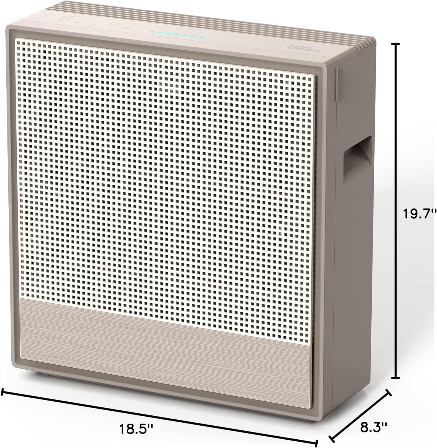 COWAY Air Purifiers for Home Large Room Up to 1,860 ft², Washable Pre-Filter and HEPA Filter for Smoke, Allergies, Pet Dander, Odor, AQI, Smart & Rapid Mode, Timer, 3yr Warranty, Airmega 250