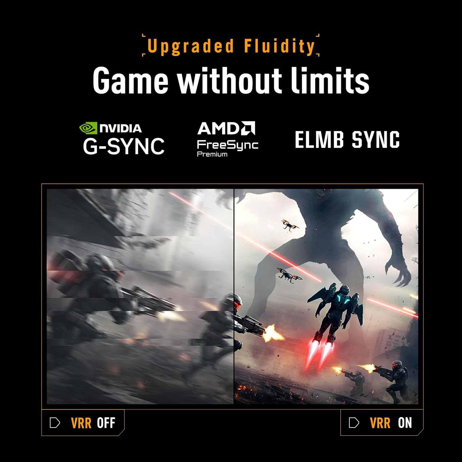 ASUS TUF Gaming Series 5 24.5' 1080P Monitor (VG259QM5A) – Full HD, Fast-IPS, 240Hz, 0.3ms, G-SYNC Compatible, FreeSync Premium, 99% sRGB, DisplayWidget, Gaming AI, 3 yr Warranty