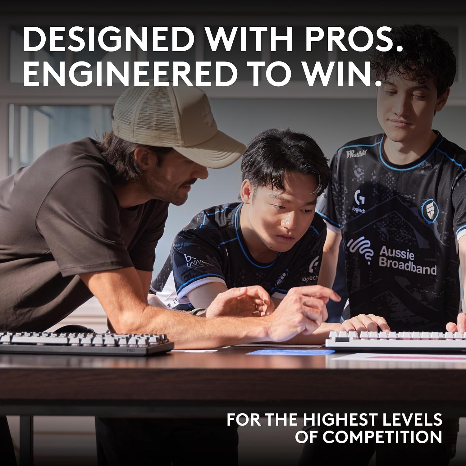 Logitech G PRO X 60 Lightspeed Wireless Gaming Keyboard, Ultra Compact TKL 60% Mechanical Keyboard for Windows PC, LIGHTSYNC RGB, Dual-Shot PBT Keycaps, GX Optical Linear Switches - Black