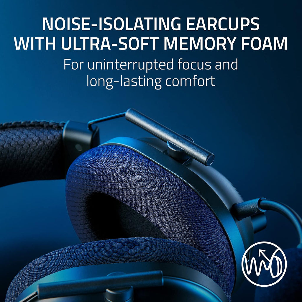 Razer BlackShark V2 Pro Wireless Gaming Headset: Super Wideband Mic - Pro Tuned FPS Profiles - 50mm Drivers - Plush Noise Isolating Earcups - 70 Hr Battery - Bluetooth - for PC, PS5, Switch 2 - Black
