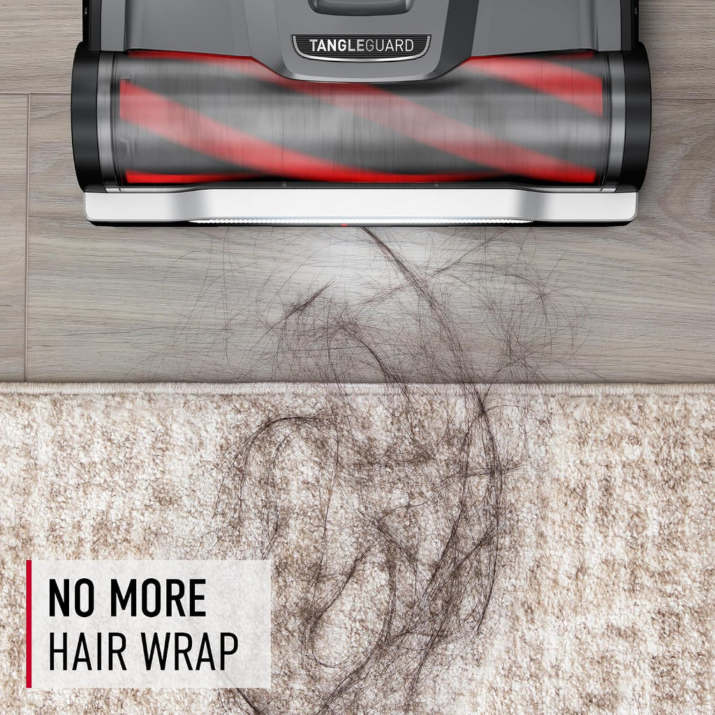 Hoover WindTunnel Tangle Guard Bagless Vacuum Cleaner, Corded Upright Vacuum, HEPA Media Filtration, Anti-Hair Wrap, Headlights, Swivel Steering, Corded Vacuum Cleaners for Home Use