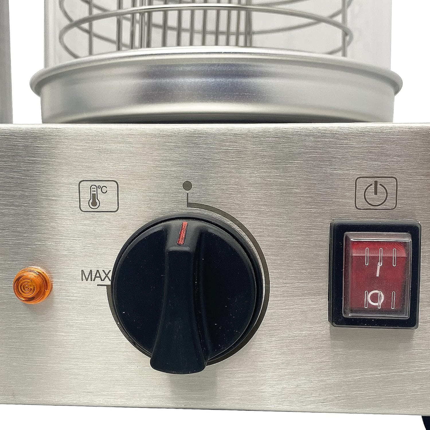 TECHTONGDA Hot Dog Steamer, Sausage Grill, Electric Bun Warmer Cooker, Hot Dog Warmer, Countertop Food Warmer 110V with Adjustable Temperature and 4 Heating Rods for Hot Dogs, Egg Rolls, Sausages