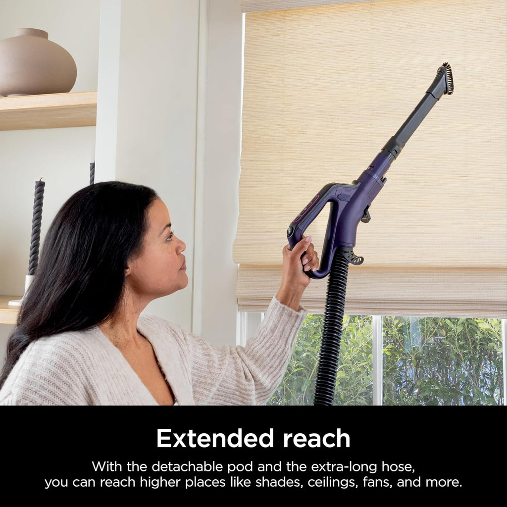 Shark POWERDETECT Upright Vacuum Cleaner with HEPA Filter, Heavy Duty Vacuum with Powerful Suction for Pet Hair Pickup, DuoClean Technology, Powered Lift-Away, Ideal for Carpets & Hardfloors, AZ4002