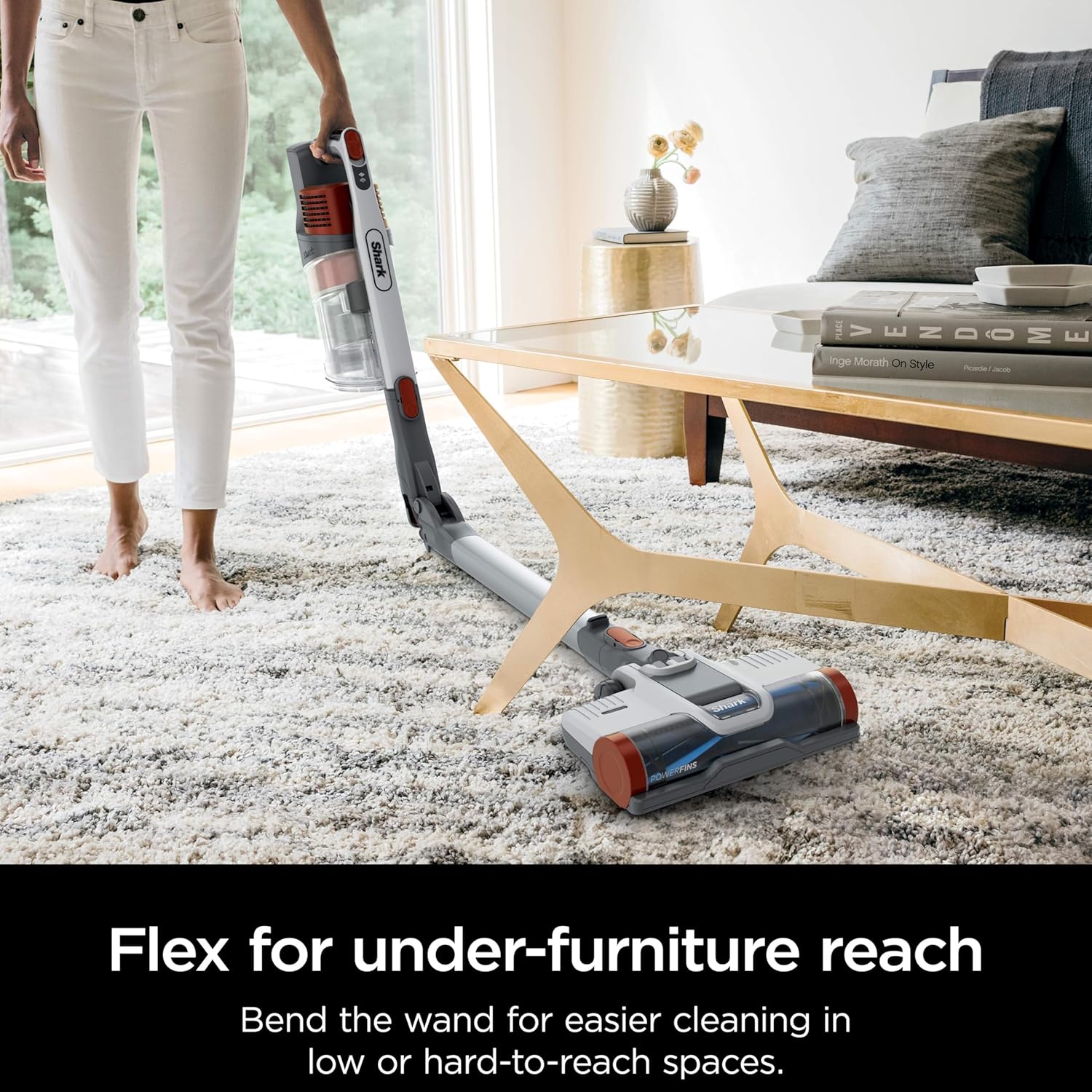 Shark Pet Pro Cordless Stick Vacuum with MultiFLEX, HEPA Filter, Lightweight, Powerful Suction, 40min Runtime, Removable Hand Vacuum, Includes Crevice Tool & Dusting Brush, UZ351H (Renewed)