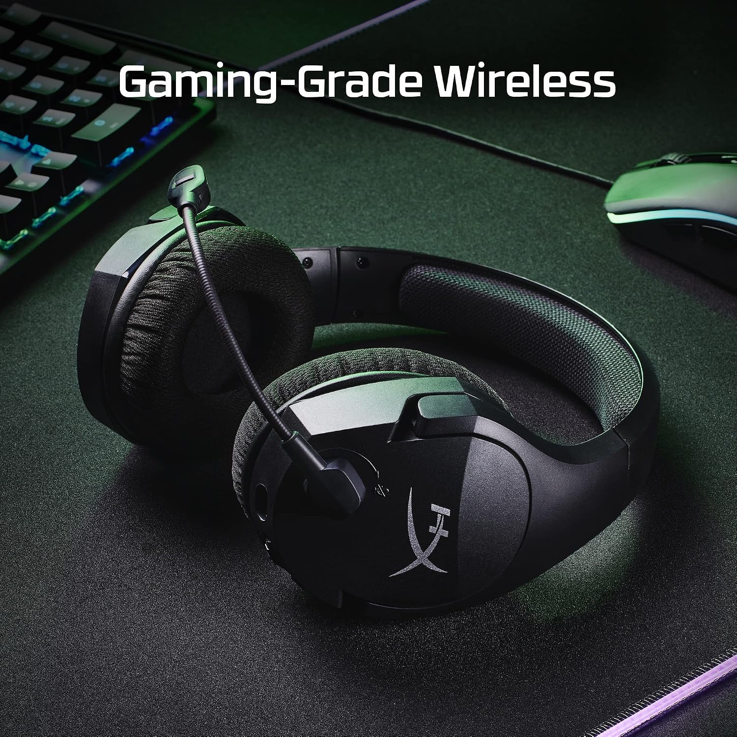 HyperX Cloud Stinger Core – Wireless Lightweight Gaming Headset,DTS Headphone:X Spatial Audio,Noise Cancelling Microphone,for PC,Black,(Pack of 2)
