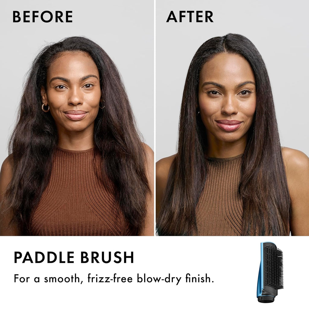 BaBylissPRO StyleSwitch Ionic Multi-Styler, Air Styler and Hair Dryer, Lightweight Hot Air Brush with 5 Attachments, Automatic Dual Voltage