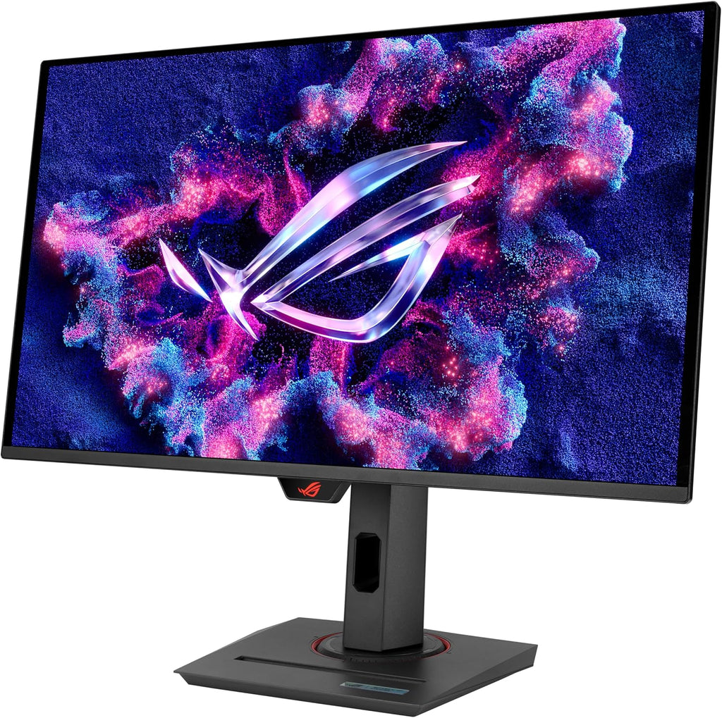 ASUS ROG Strix 26.5' 1440P QD-OLED Gaming Monitor (XG27ACDNG) -QHD (2560x1440), 360Hz, 0.03ms, Custom Heatsink, OLED Care+, G-SYNC Compatible, 99% DCI-P3, DisplayWidget, AI Gaming, 3yr Warranty
