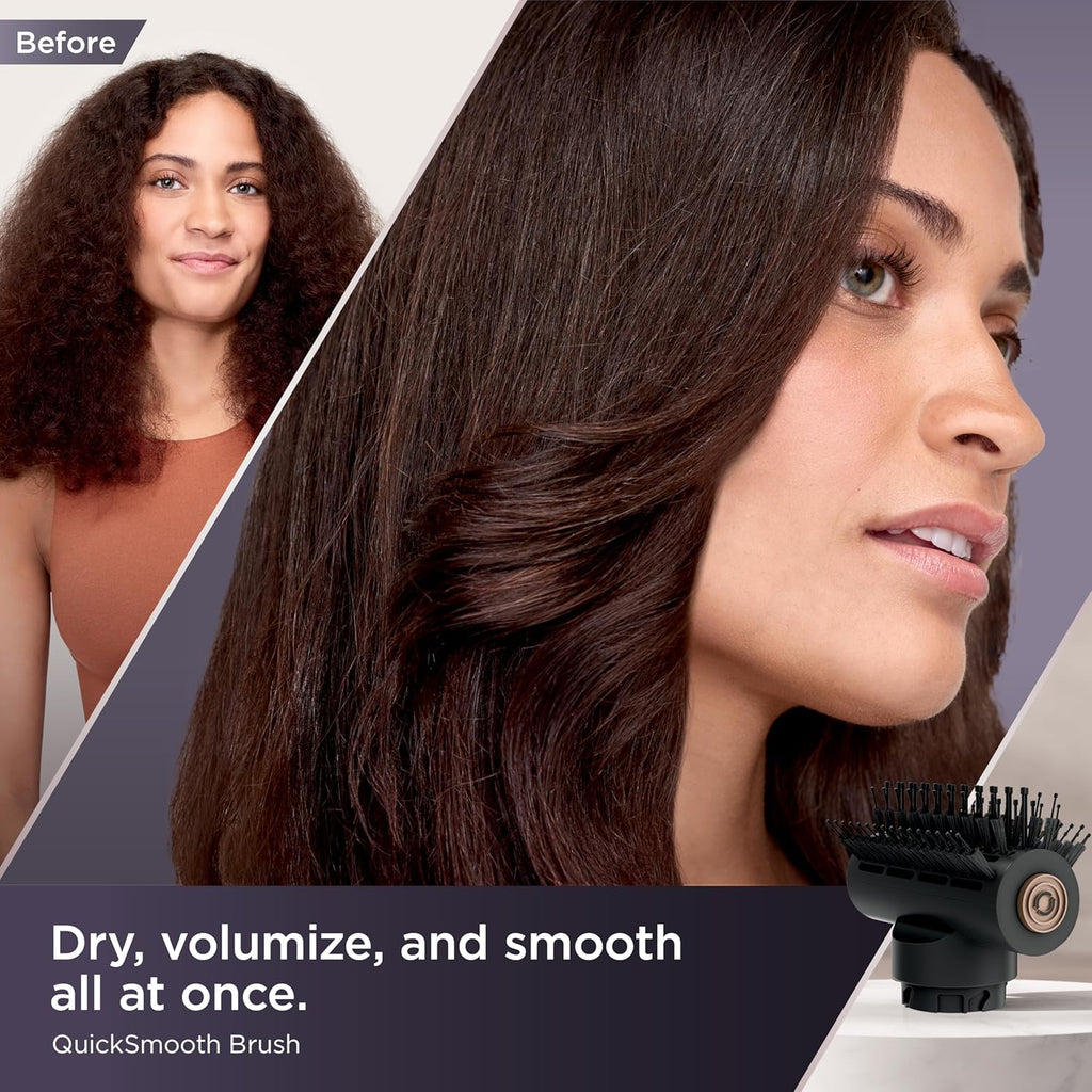 Shark SpeedStyle Pro Flex Professional Performance High-Velocity Hair Dryer System with Scalp Shield & IQ Speed Styling and Drying Suite, Lightweight, Ionic, No Heat Damage, HD543PL