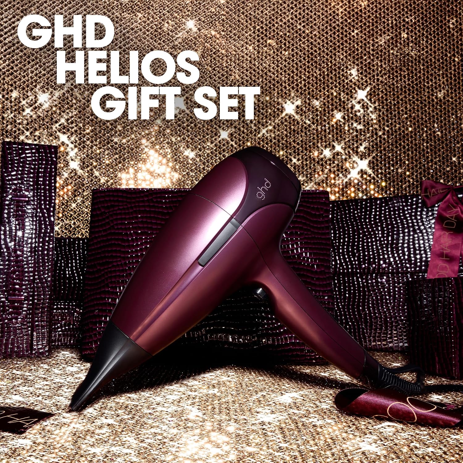 ghd Helios Hair Dryer ― 1875w Professional Blow Dryer, Longer Life + Brushless Motor Lightweight Hair Dryer for Salon-Worthy Blowout
