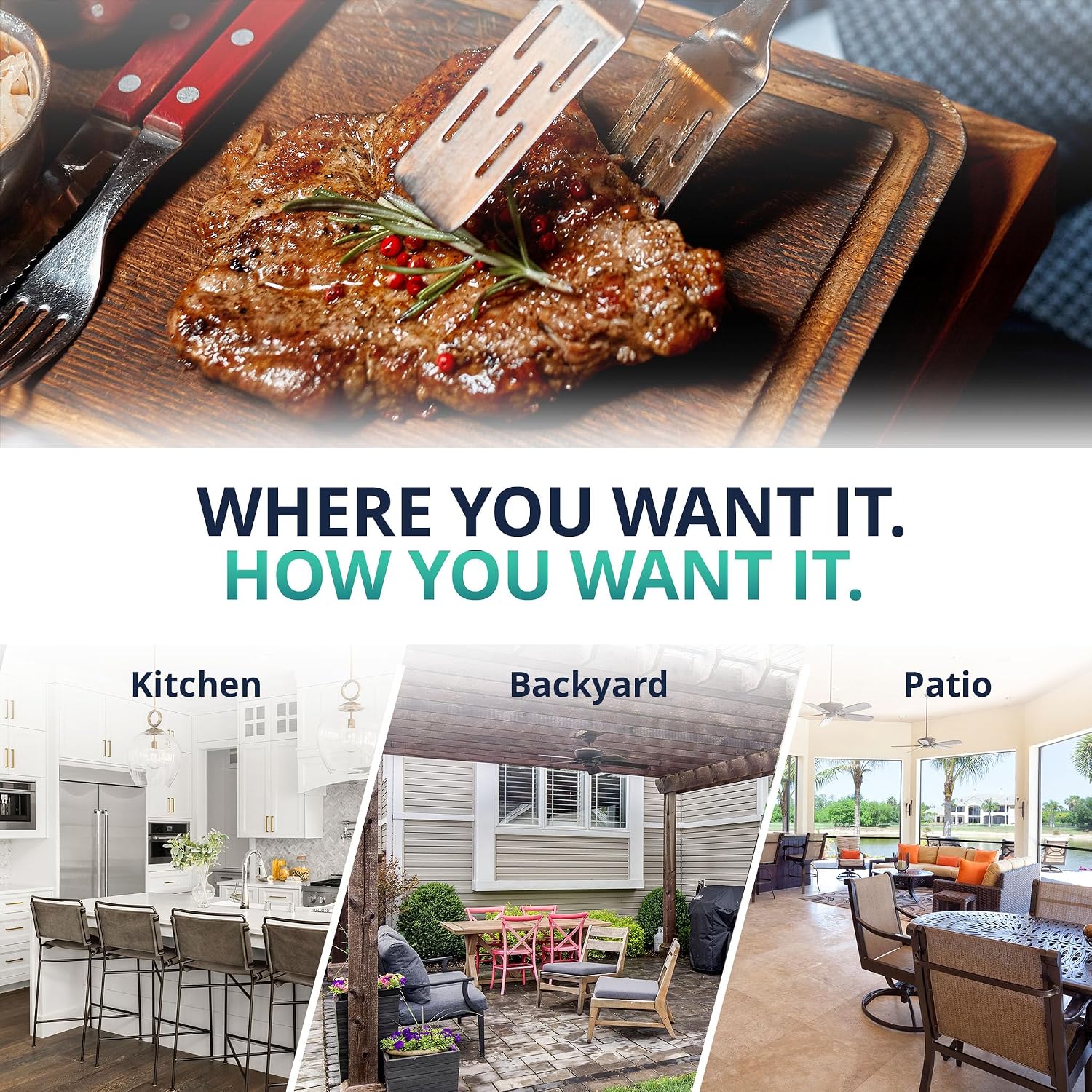 Luma® by Newair Electric Grill for Steaks | 1450°F Infrared Indoor Smoker with Cool-Touch Exterior | Portable Countertop BBQ Grill for Kitchen or Patio