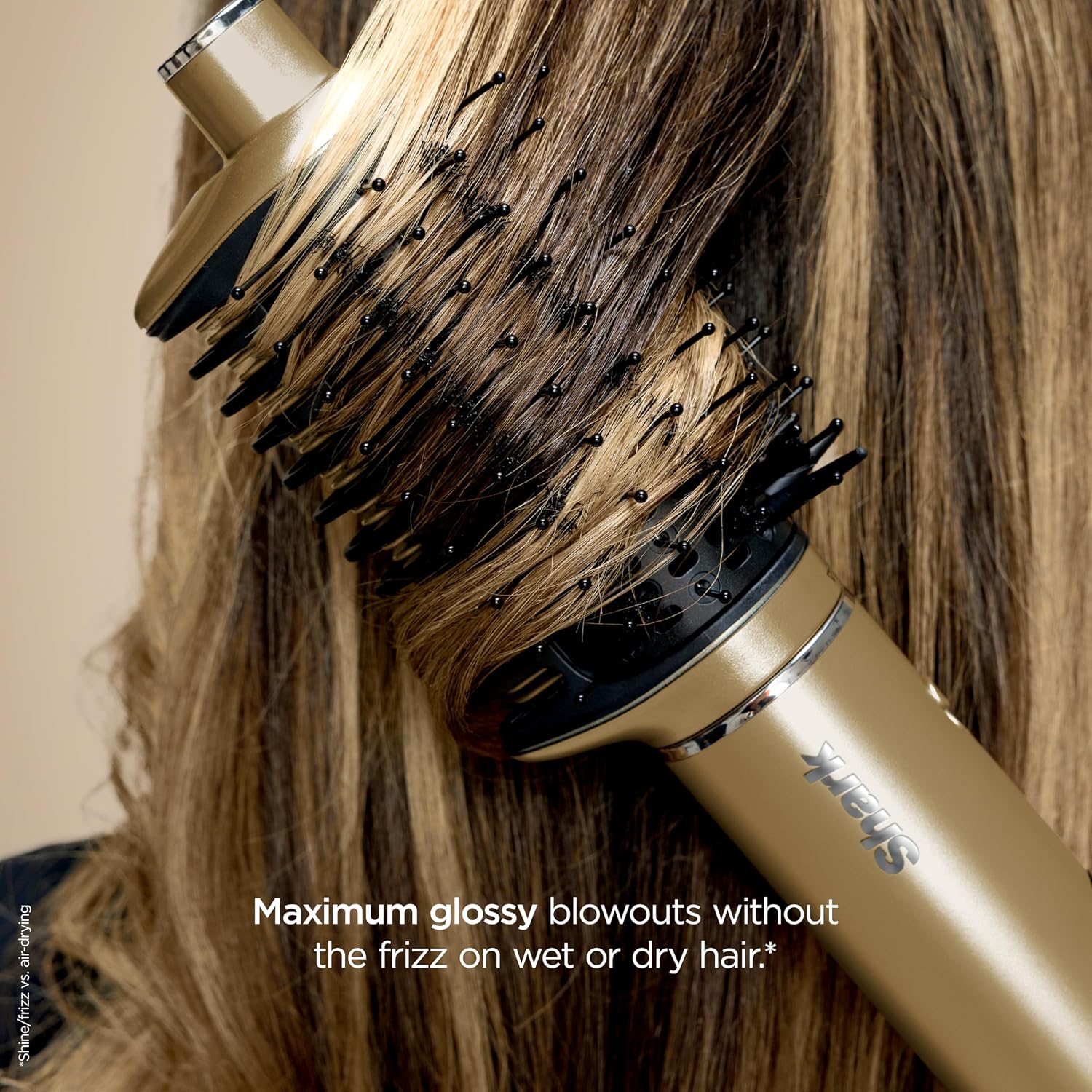 Shark Glam Hot Tool Air Styling Drying System, with Silki Straightener & Glossi Glosser, for Drying, Curling, Straightening & Glossing with Diffuser, Starlight Dream, HD6042SPL