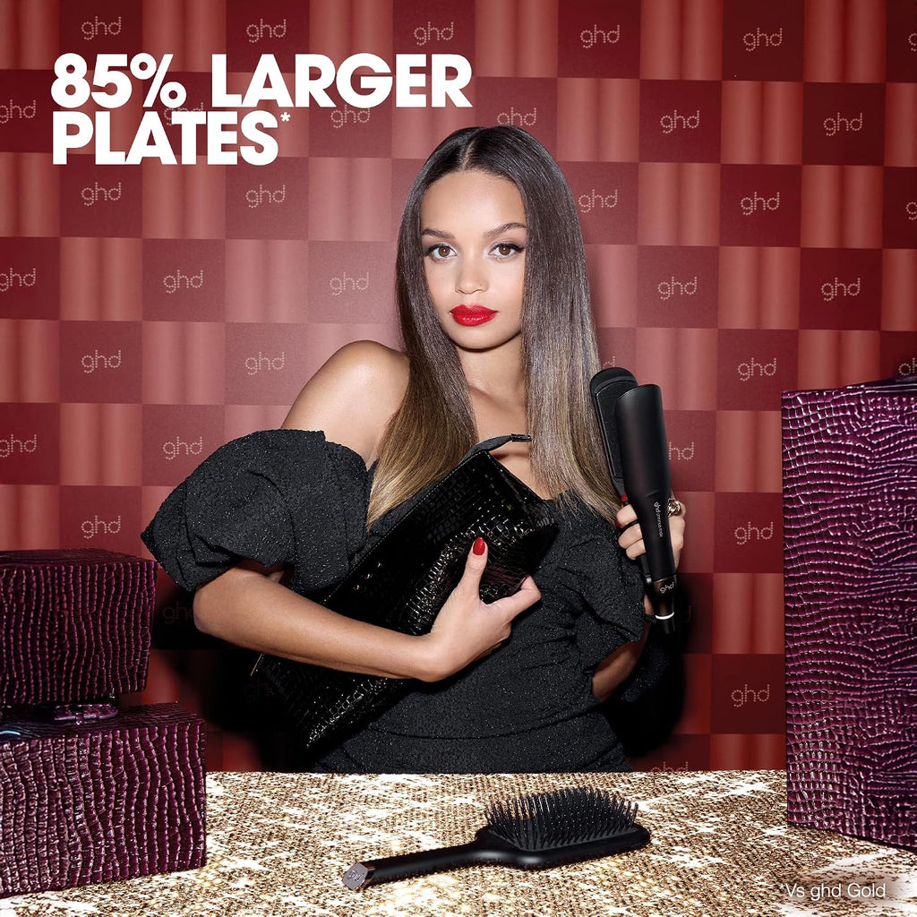 ghd Chronos & Chronos Max Stylers -1' and 2' Professional Flat Iron Hair Straighteners|3X Faster Styling|More Shine,Less Frizz & 3X Straighter in One Stroke,Results that Last 24hrs|85% More Shine