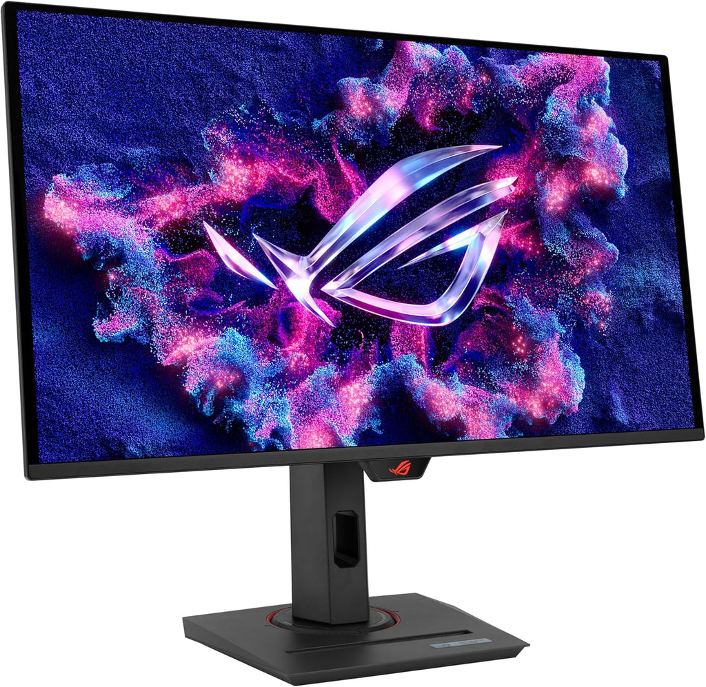 ASUS ROG Strix 26.5' 1440P QD-OLED Gaming Monitor (XG27ACDNG) -QHD (2560x1440), 360Hz, 0.03ms, Custom Heatsink, OLED Care+, G-SYNC Compatible, 99% DCI-P3, DisplayWidget, AI Gaming, 3yr Warranty