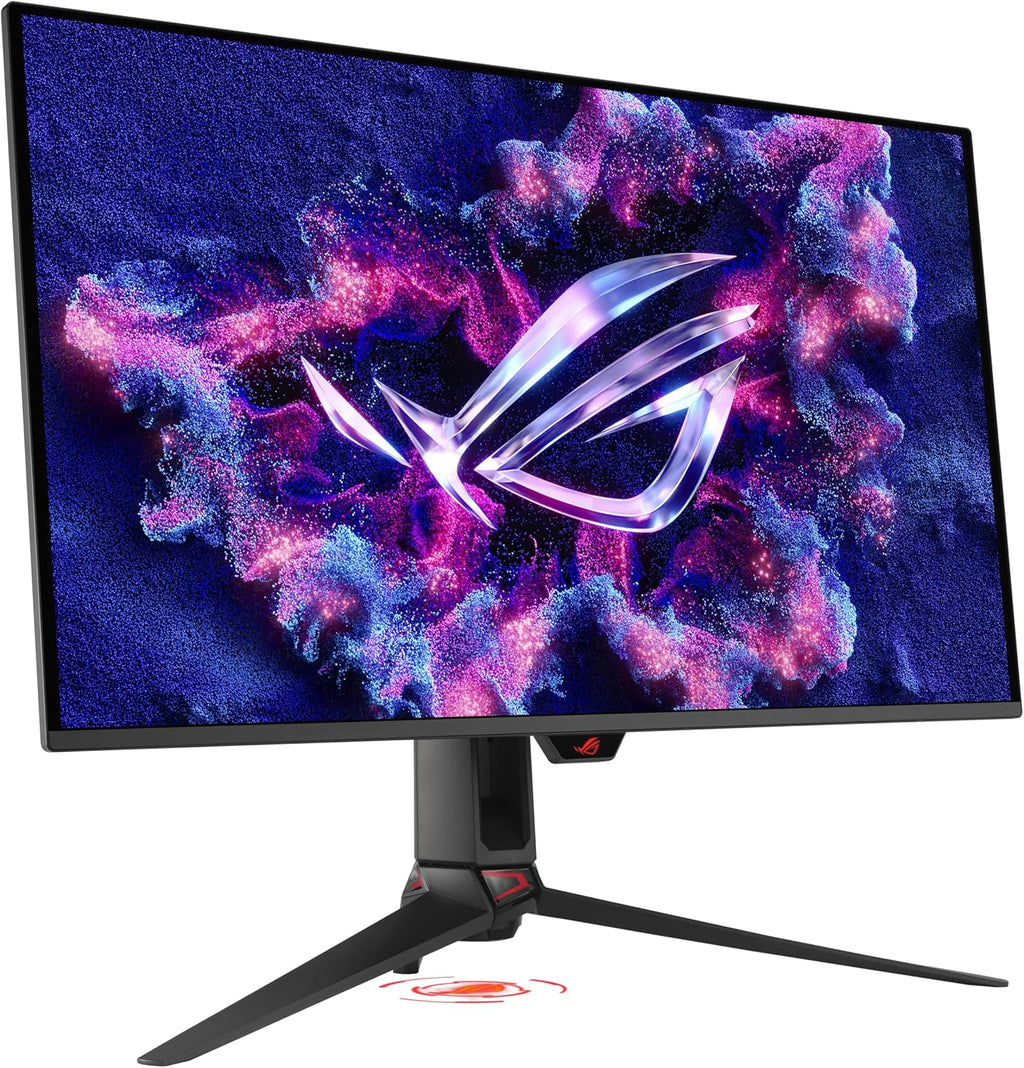 ASUS ROG Swift 32' 4K OLED Gaming Monitor (PG32UCDMR) ― 4K (3840 x 2160), QD-OLED, 240Hz, 0.03ms, G-SYNC Compatible, 99% DCI-P3, USB-C 90W, DisplayWidget, DisplayPort 2.1, 3 yr Warranty