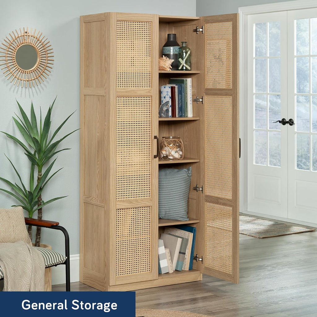 Sauder Miscellaneous Storage Cabinet, Harmony Ash Finish
