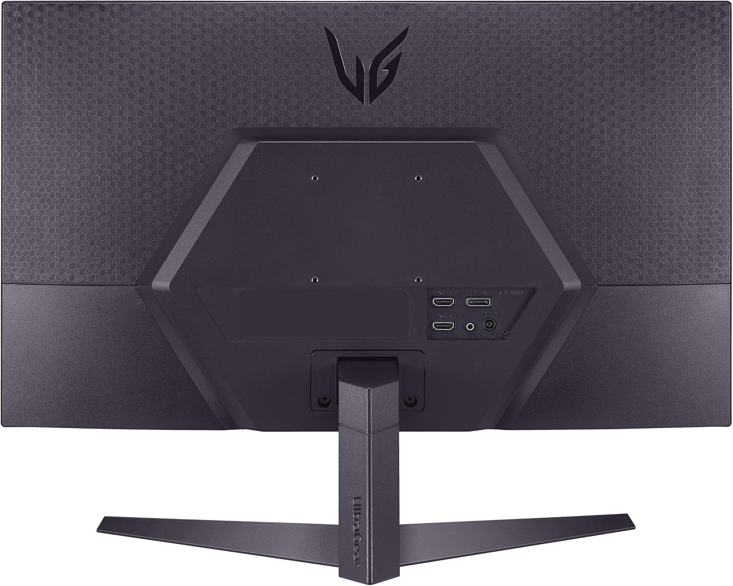 LG 24GS50F-B 24-inch FHD (1920 x 1080) Ultragear Gaming Monitor with 180Hz, 1ms MBR, HDR10, AMD FreeSync, HDMI, DisplayPort, 3-Side Virtually Borderless Design, Black