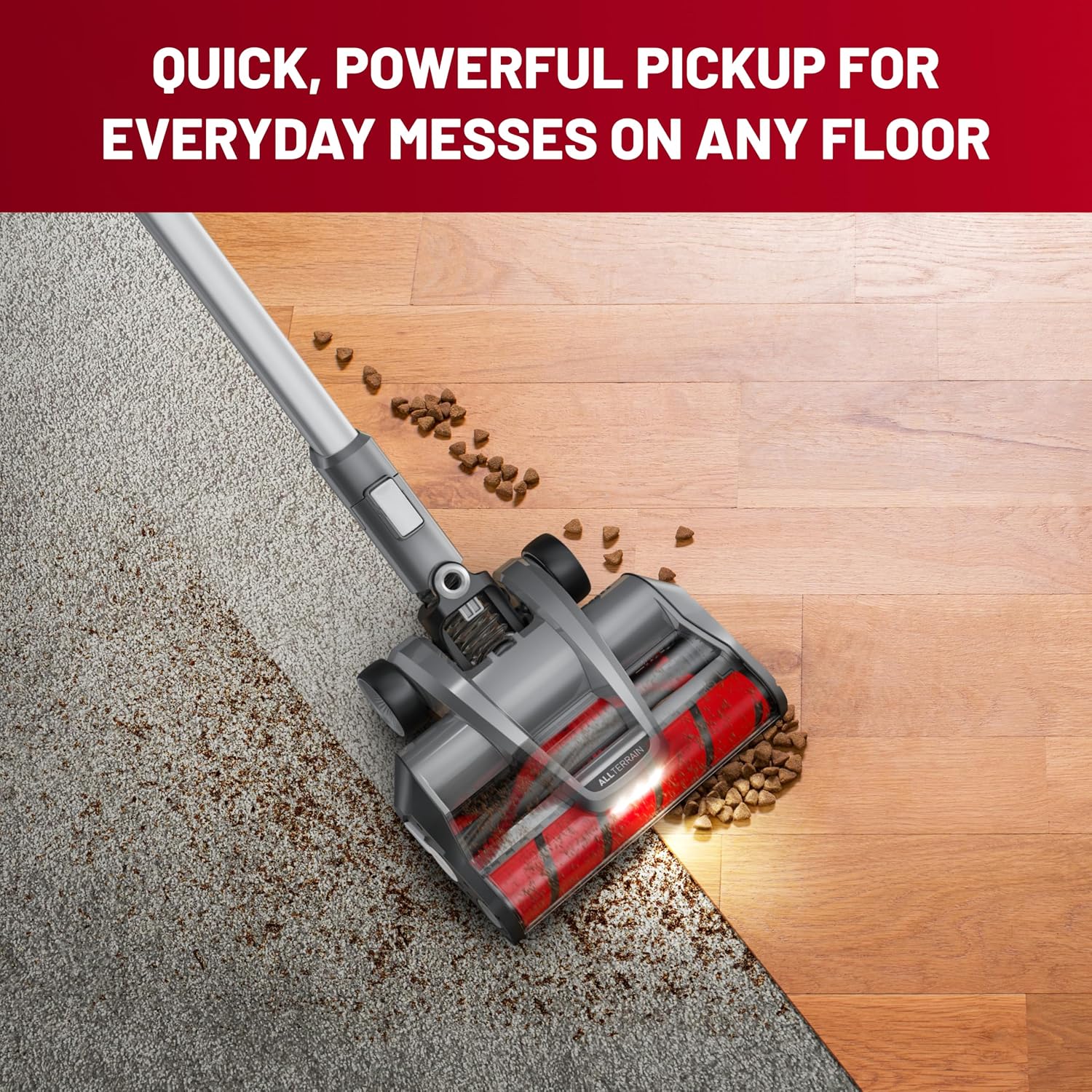 Hoover ONEPWR WindTunnel Emerge Pet+ Cordless Stick Vacuum Cleaner, Lightweight Stick Vac, Powerful and Quiet Cleaning, Self Standing, No Wall Mount Required, Cordless Vacuum Cleaners for Home Use