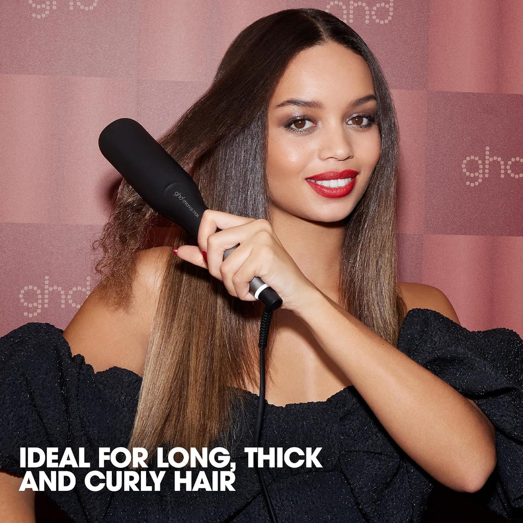 ghd Chronos & Chronos Max Stylers -1' and 2' Professional Flat Iron Hair Straighteners|3X Faster Styling|More Shine,Less Frizz & 3X Straighter in One Stroke,Results that Last 24hrs|85% More Shine