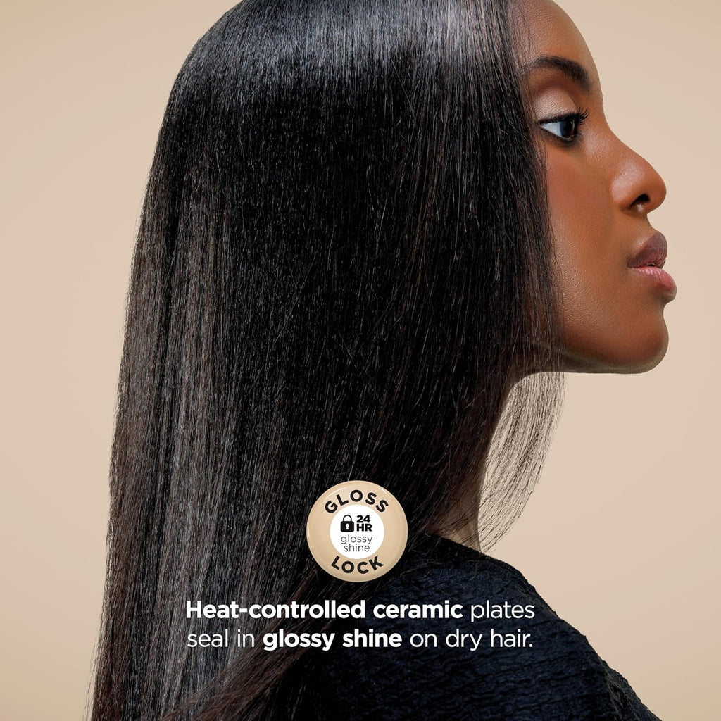 Shark Glam Ceramic & Powerful Air Styling & Drying System, with Silki Straightener & Shark Glossi Air Glosser, for Drying, Curling, Straightening & Glossing with Diffuser, HD6052S (Curly & Coily Hair)