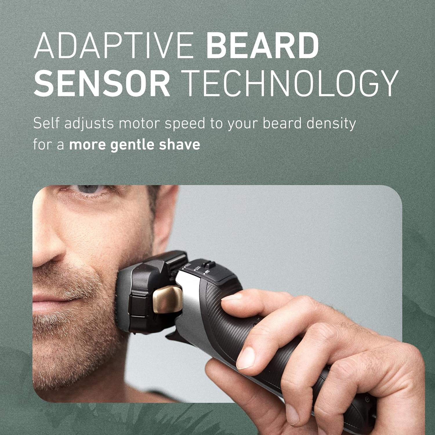 Panasonic ARC5 Electric Razor for Men Face, Wet & Dry Shavers with Foil Shaver, Pop-up Trimmer, Ultra-Fast 5-Blade, Smart Shave Sensor, 16D Flexible Pivoting Head - ES-ALV6HS (Silver)